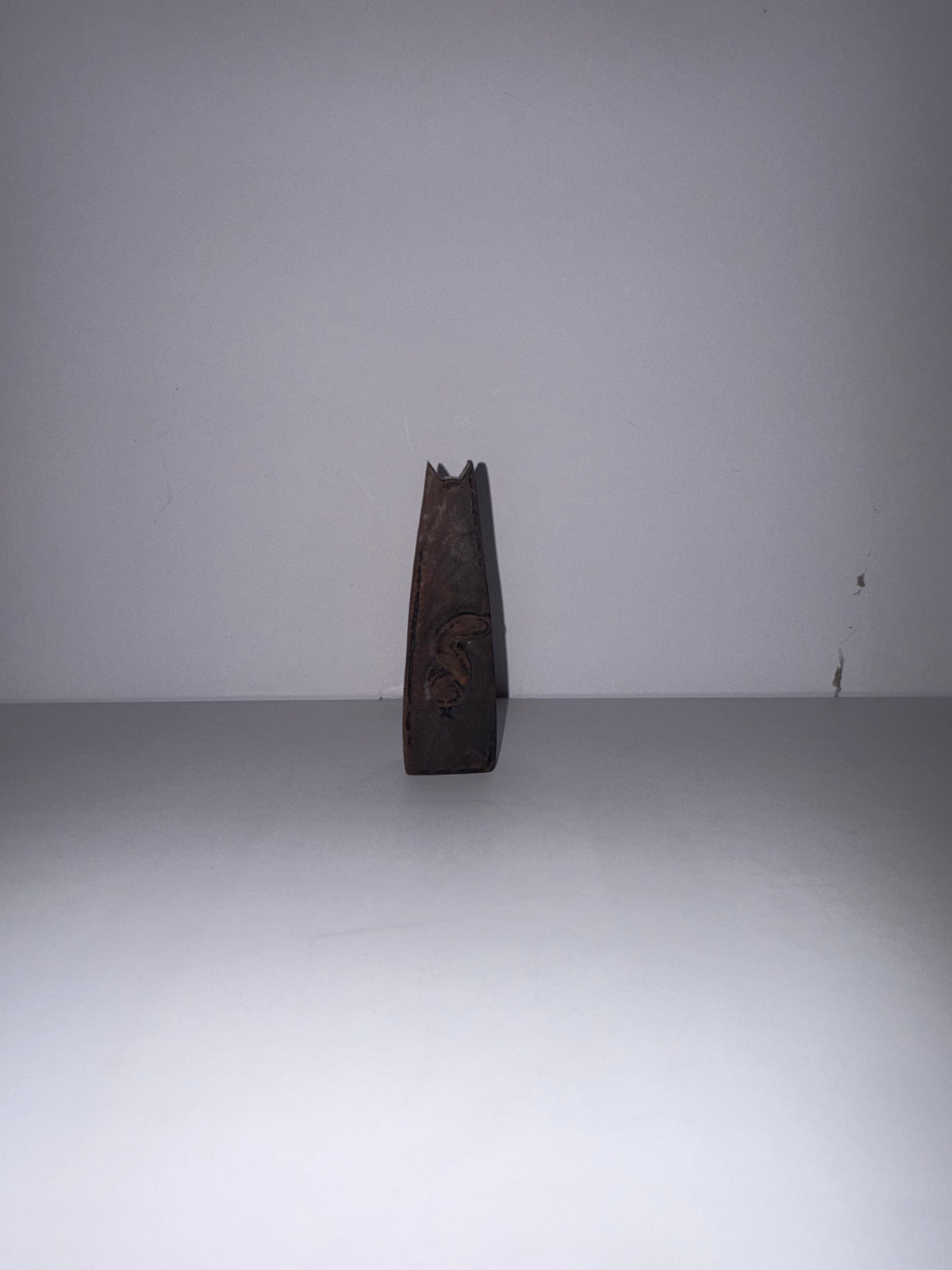 Tall Wooden Cat