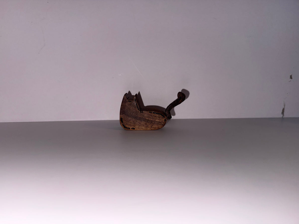 Small Wooden Cat