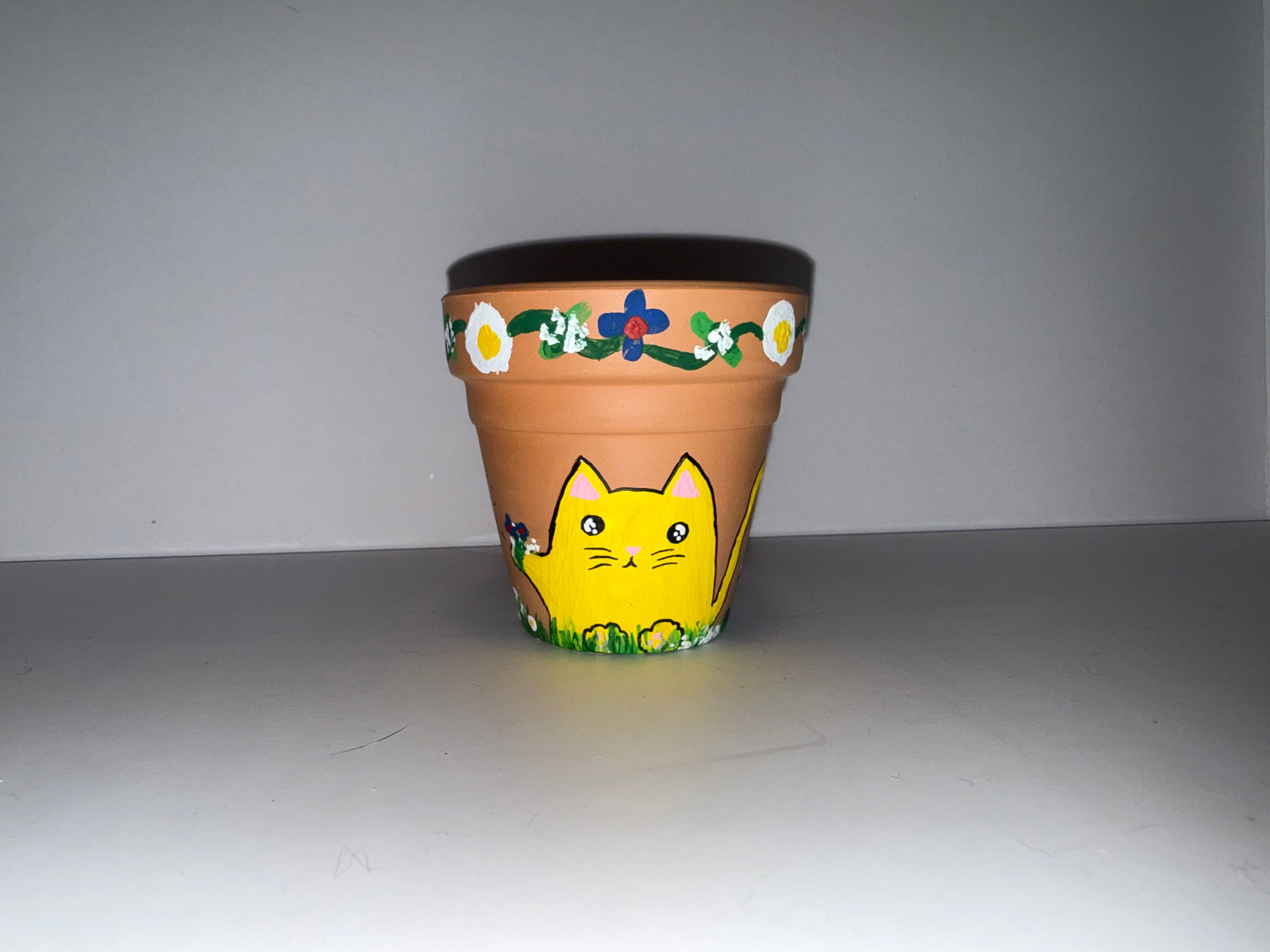 Flower cat Mini-Pot