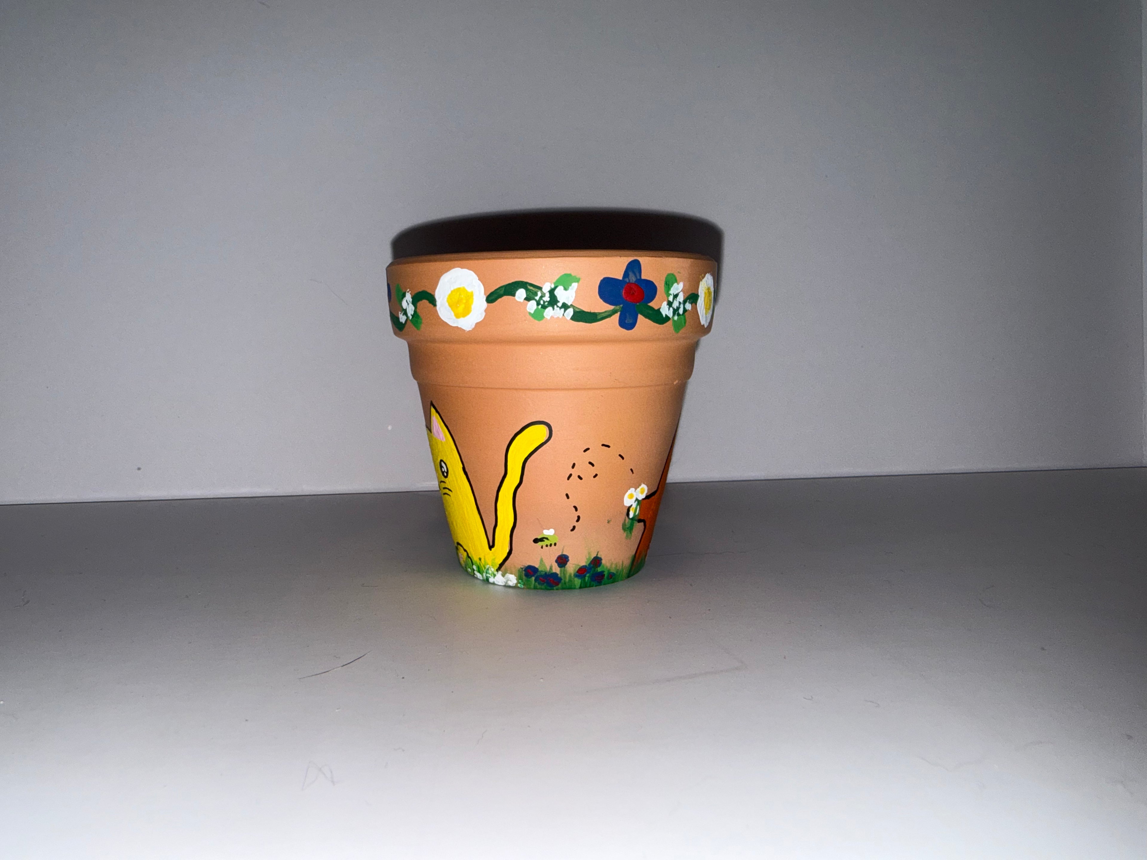 Flower cat Mini-Pot